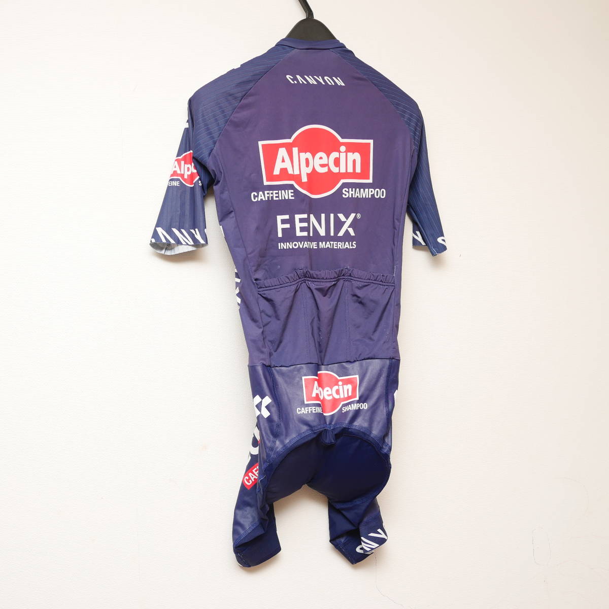 自転車 支給品 Alpecin Deceuninck スキンスーツ アルペシン ワンピ