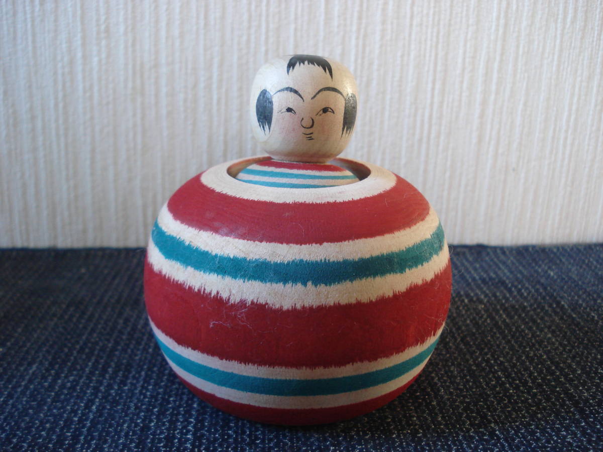 創作こけし 二面こけし 伝統工芸品 、大泉清見作 LSL114 弥治郎系 大泉清見 作【民芸こけし/七福神/入れ子】 【公式通販】