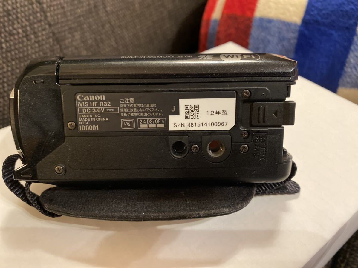 CANON IVIS HF R32 Canon デジタルビデオカメラ iVIS HF R32 ブラック