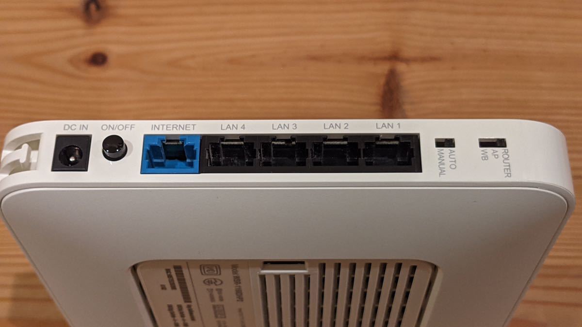 BUFFALO バッファロー WSR-1166DHP2 無線LANルーター Wi-Fi 中古_3