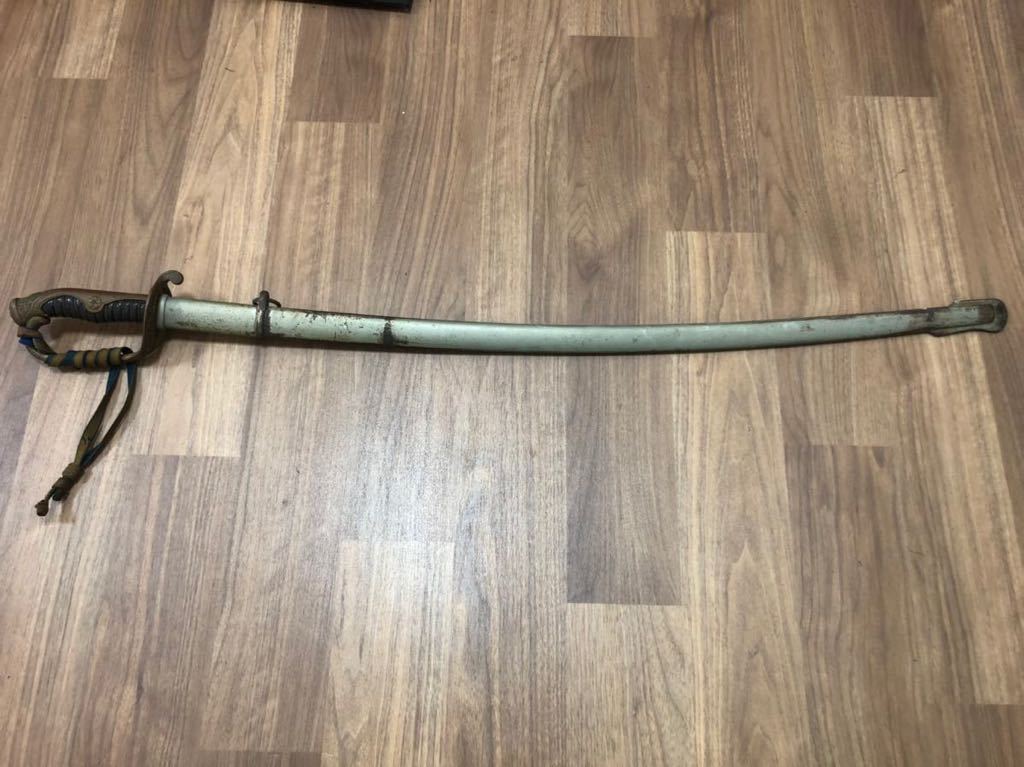  模造刀 日本陸軍 サーベル 軍刀 全長約96cm(模造刀)｜売買されたオークション情報、yahooの商品情報をアーカイブ公開 - オークファン 模造刀