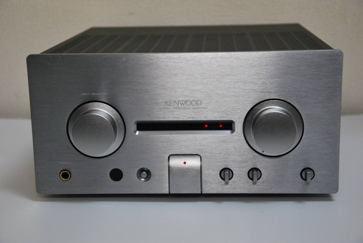 高音質プリメインアンプ KENWOOD A-1001 部品交換（オペアンプ
