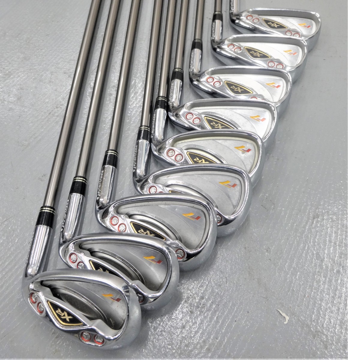 定番人気，お買い得 品 11-90 TaylorMade テーラーメイド r7 XR #4 #9 P A S 9本セット(テーラーメイド)｜売買されたオークション情報、yahooの商品情報をアーカイブ公開 - オークファン 男性右きき用