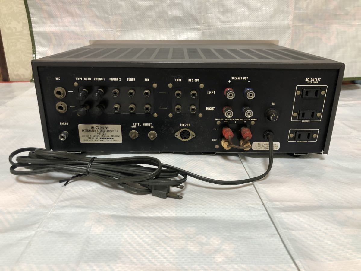 SONY ソニー TA-1120A プリメインアンプ ☆ の Yahoo!オークション 名