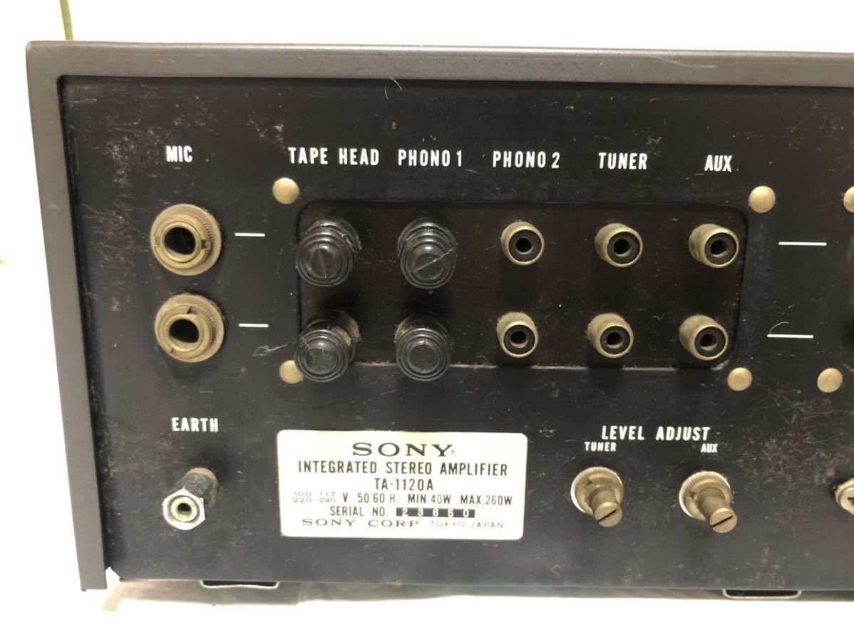 SONY ソニー TA-1120A プリメインアンプ ☆ の Yahoo!オークション 名