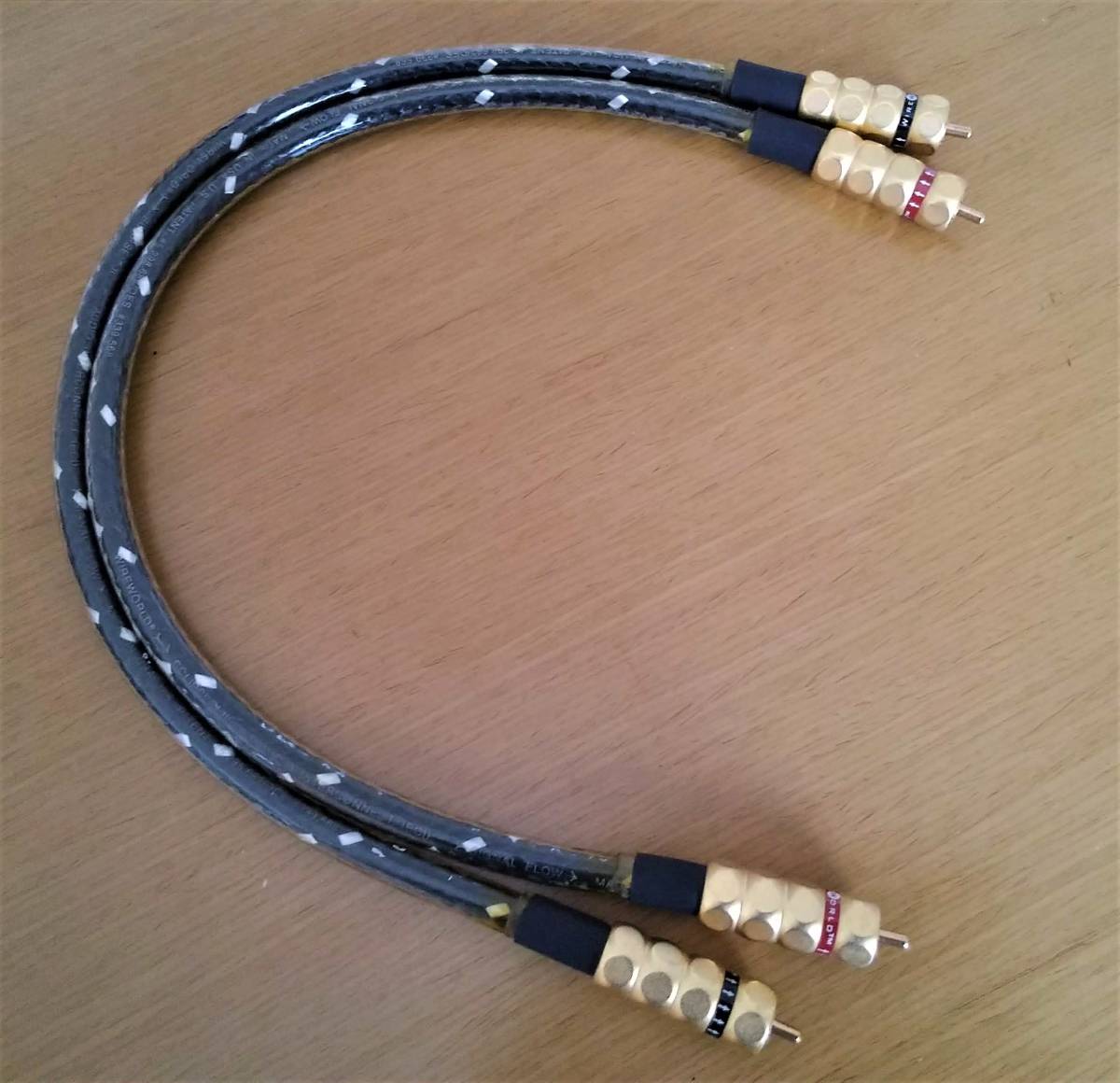 Wire World ワイヤーワールド Eclipse III RCAケーブルペア 全長約0.5m