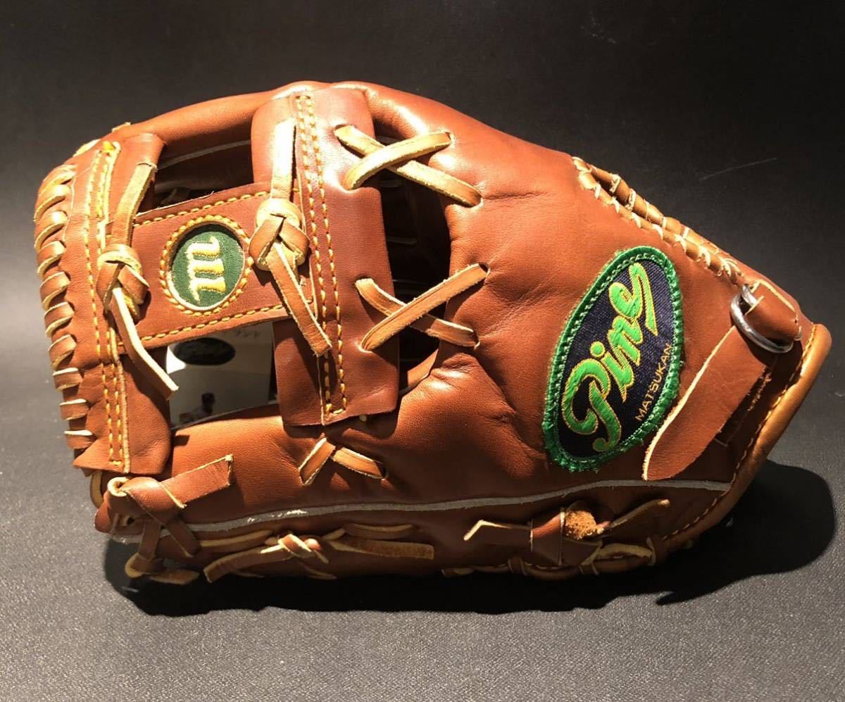 レア スポーツ店デッドストック1985年 ビンテージ 硬式グローブ Pine 松勘工業 パイン 検索 ヤクルトスワローズ 鈴木康二郎投手 オールラウンド 売買されたオークション情報 Yahooの商品情報をアーカイブ公開 オークファン Aucfan Com