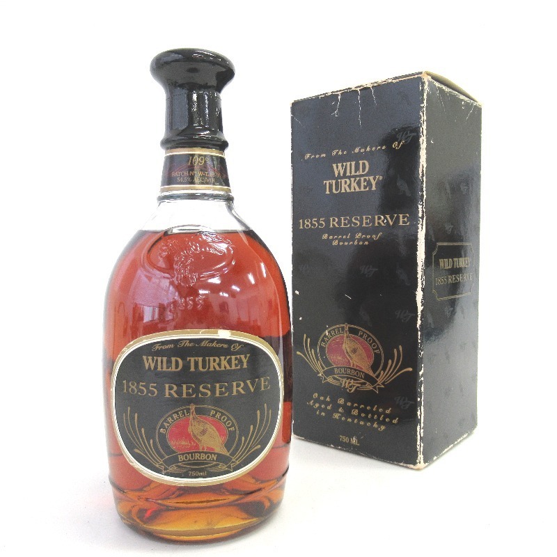 ワイルドターキー 1855リザーブ 750ml 箱付 古酒 箱入未開栓WILD