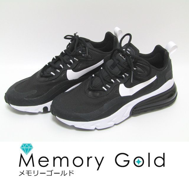 ☆NIKE　ナイキ　ナイキ エア マックス 270 リアクト 　レディーススニーカー　ブラック　＃23.5㎝　数回使用　K18926 0 ナイキ リアクト 全色 エレクトログリーン9&frasl;6発売 19HO-S