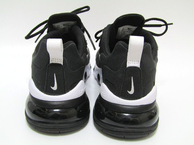☆NIKE　ナイキ　ナイキ エア マックス 270 リアクト 　レディーススニーカー　ブラック　＃23.5㎝　数回使用　K18926 0 ナイキ リアクト 全色 エレクトログリーン9&frasl;6発売 19HO-S