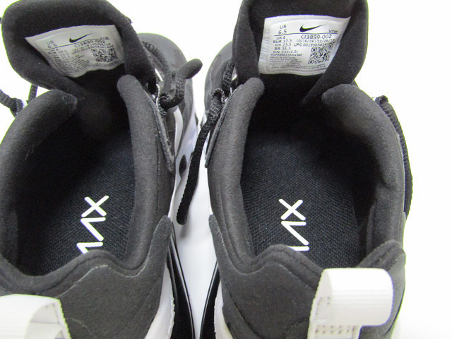 ☆NIKE　ナイキ　ナイキ エア マックス 270 リアクト 　レディーススニーカー　ブラック　＃23.5㎝　数回使用　K18926 0 ナイキ リアクト 全色 エレクトログリーン9&frasl;6発売 19HO-S