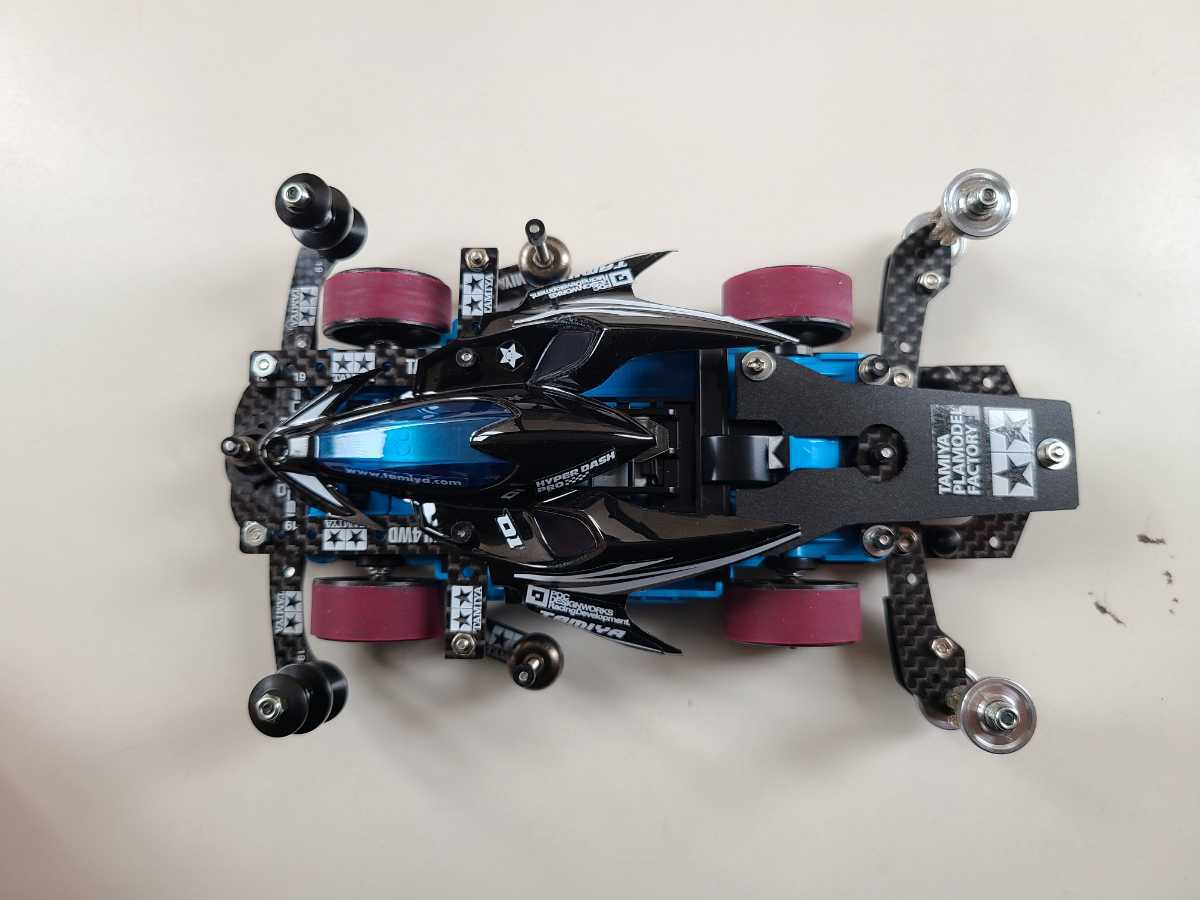 ミニ四駆 MS フレキ カスタム ホエイル アンカー 即戦力車 ブレーキサービス対応　_2