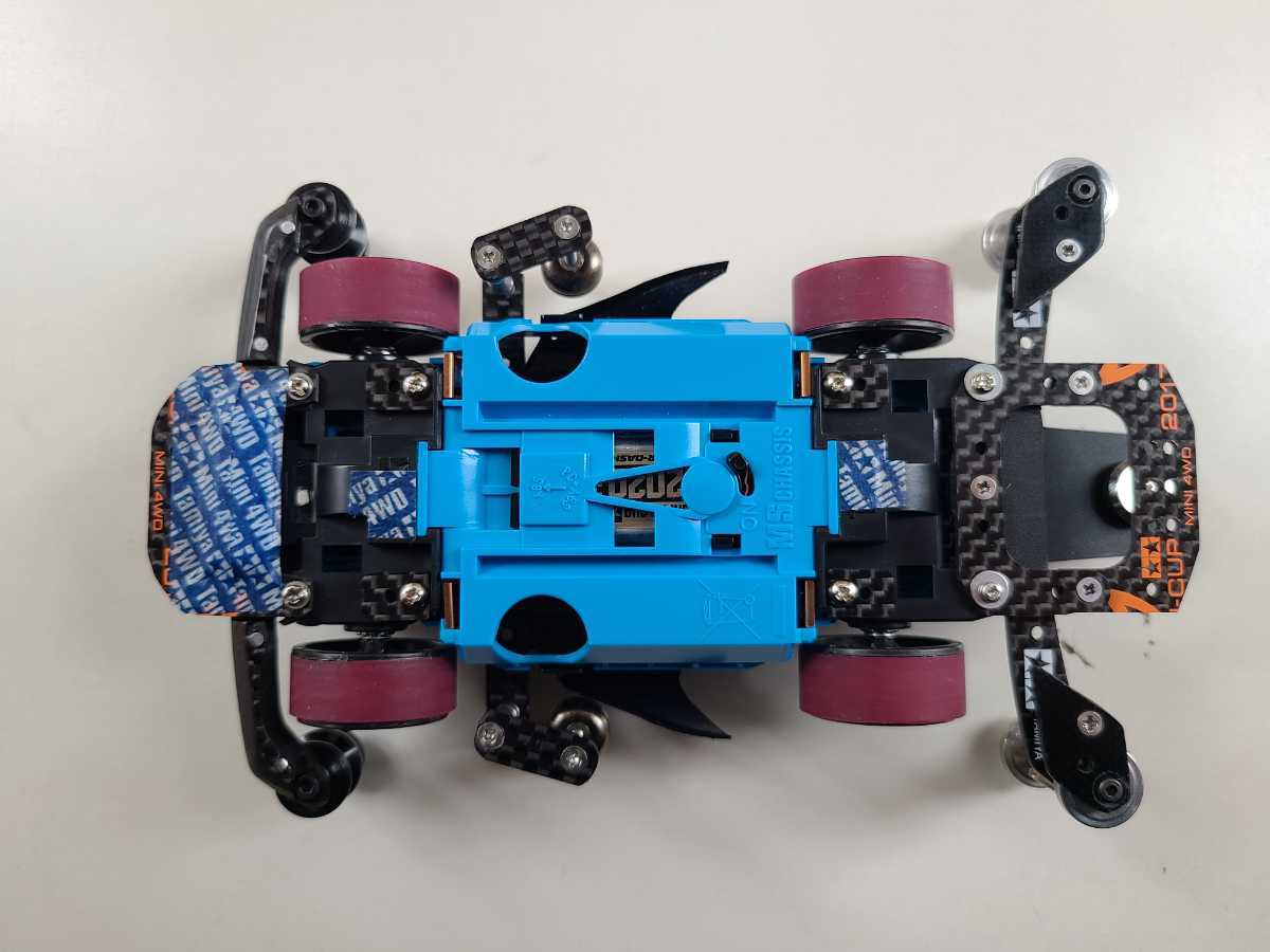 ミニ四駆 MS フレキ カスタム ホエイル アンカー 即戦力車 ブレーキサービス対応　_6