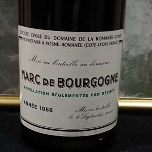DRCマールドブルゴーニュ1986年 ロマネコンティ グラッパ、マール