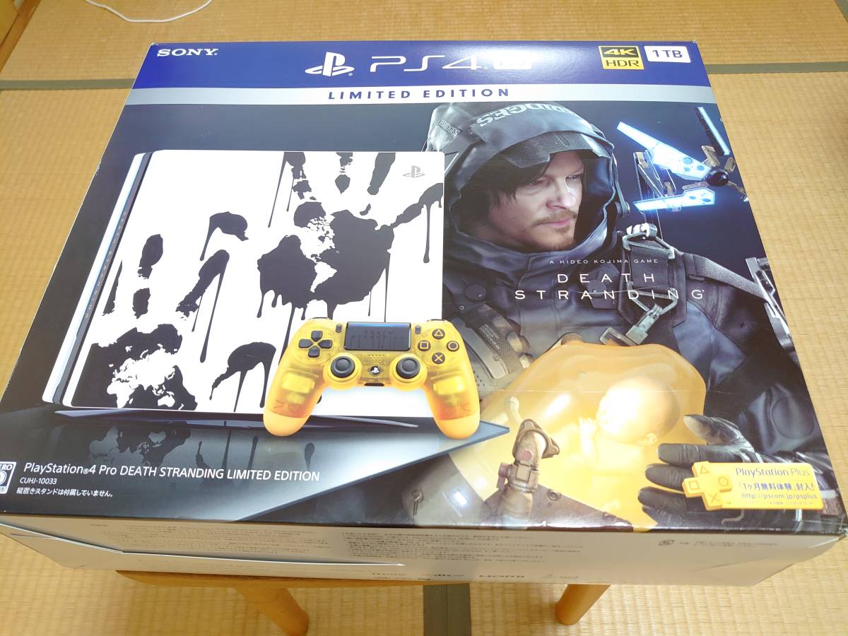 Pro 0 1TB PlayStation Console Edition Limited Death Stranding com 