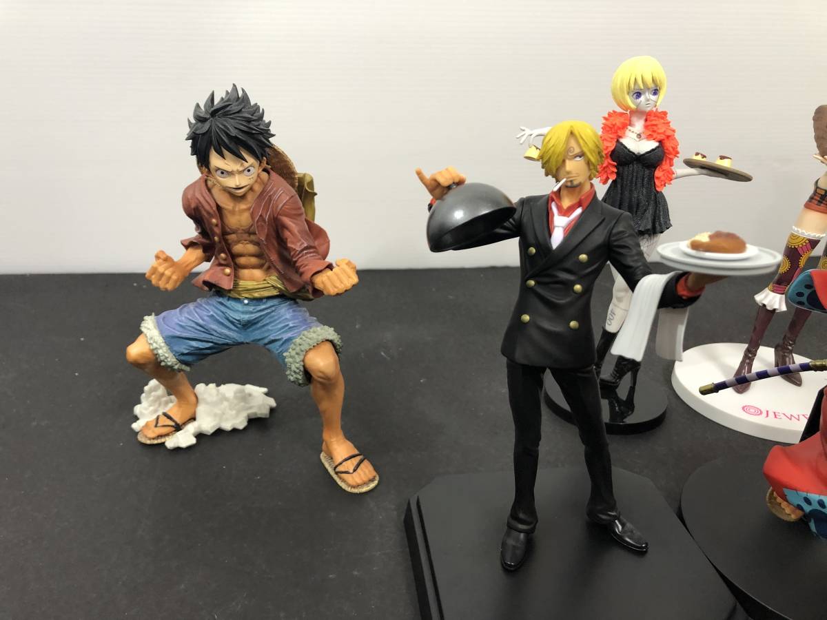 8179 ワンピース フィギュア 9体 まとめて 一番くじ プライズ ルフィ サンジ シャンクス たしぎ他 One Piece 売買されたオークション情報 Yahooの商品情報をアーカイブ公開 オークファン Aucfan Com