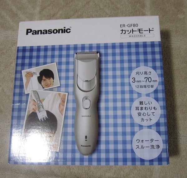 Panasonic パナソニック カットモード ER-GF80 充電・交流式 バリカン