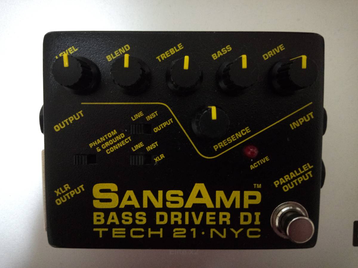 ☆TECH21 SANS AMP BASS DRIVER DI ジャンク☆ Tech 21 SansAmp Bass