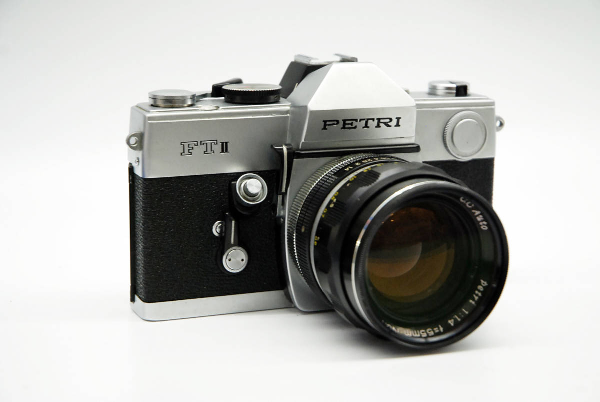 PETRI ペトリ FTⅡ CC Auto Petri 1:1.4 f=55mm 一眼レフ 家電、AV