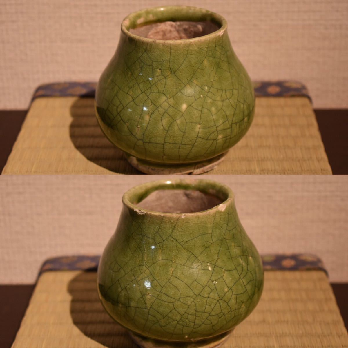 Yahoo!オークション - 黄釉鶏冠壺 皮嚢壺 遼三彩 遼時代 【GE】Z245