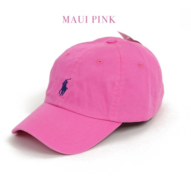 新品 アウトレット 2801 ベースボール キャップ ロゴ polo ralph lauren ポロ ラルフ ローレン ポニー pink
