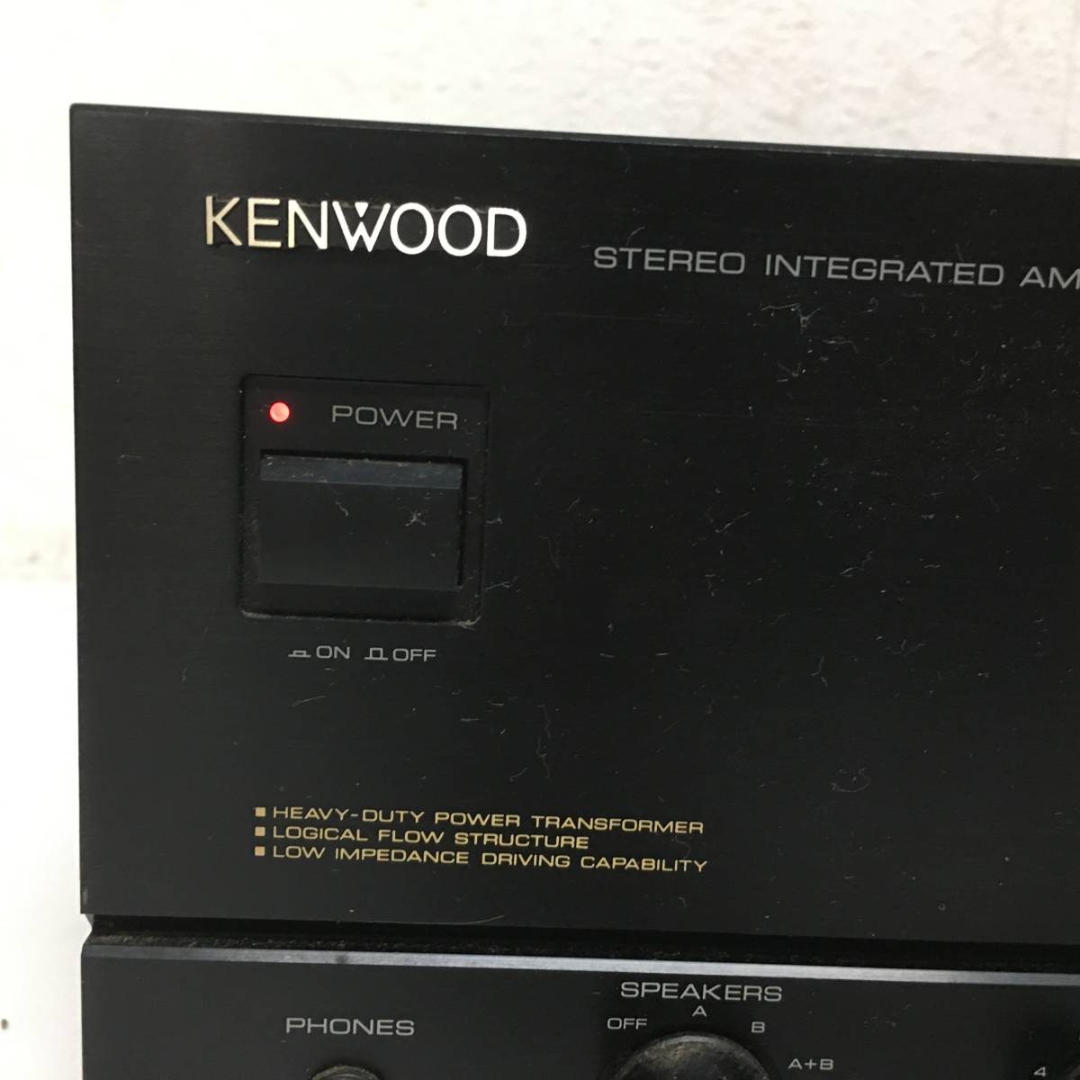 KY4/7 KENWOOD ステレオアンプ KA-5010 ケンウッド プリメインアンプ