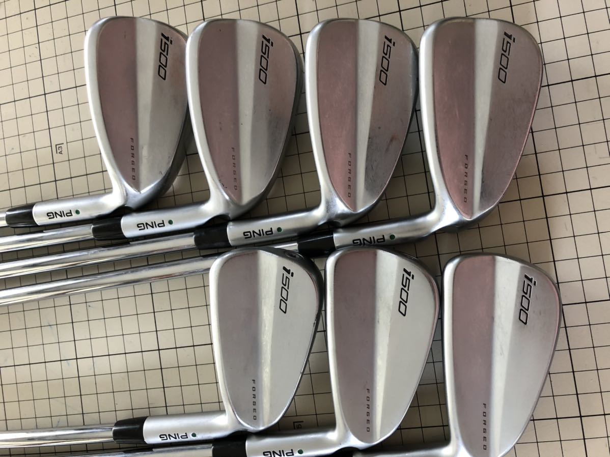新品，お得 PING ピンアイアン I500 7本セット 5I 9I U W Sシャフト NSPRO ZELOS 7(ピン)｜売買されたオークション情報、yahooの商品情報をアーカイブ公開 - オークファン 男性右きき用