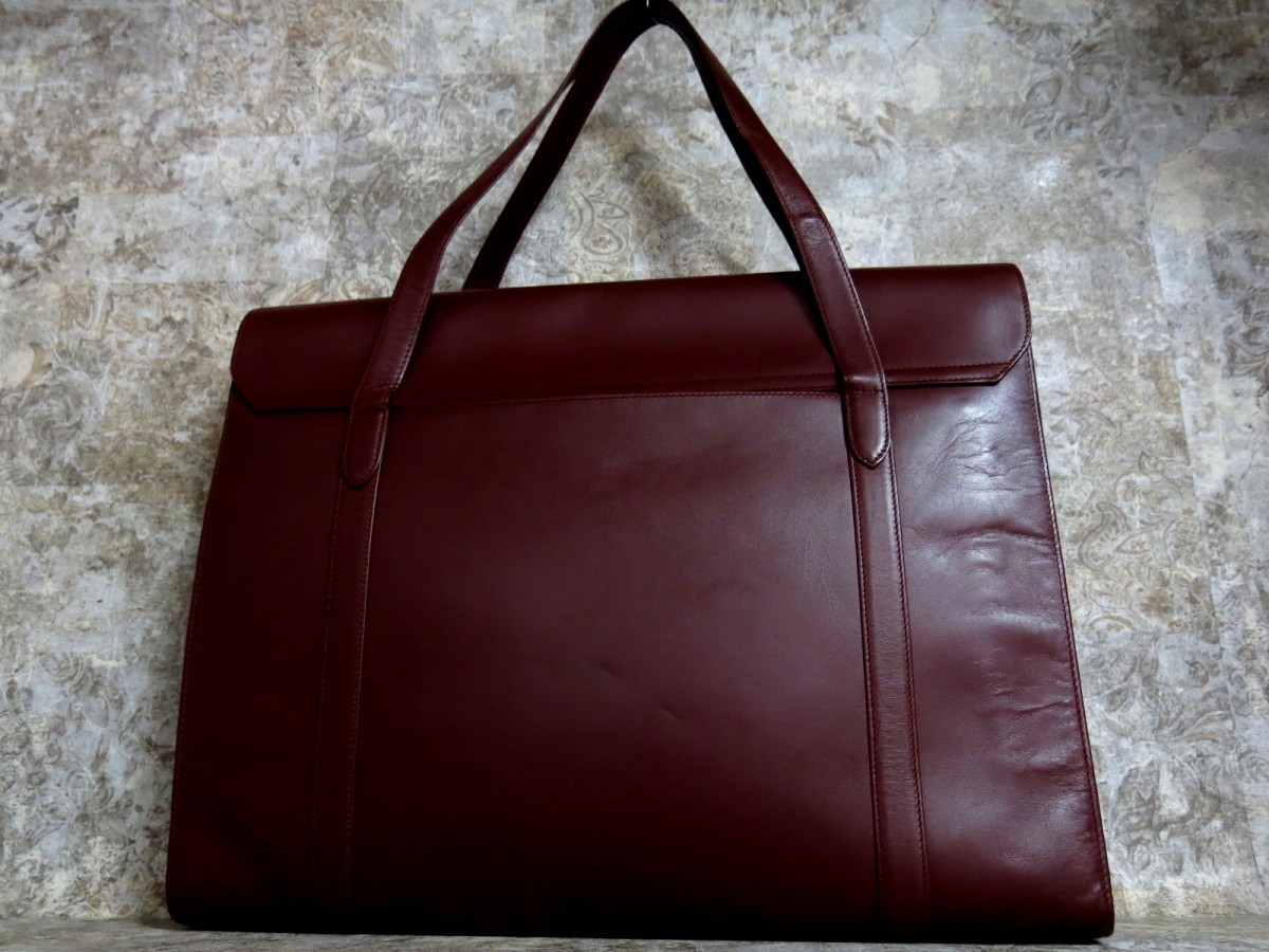 □美品□Cartier カルティエ□メンズ□マスト□カーフ レザー 本革 