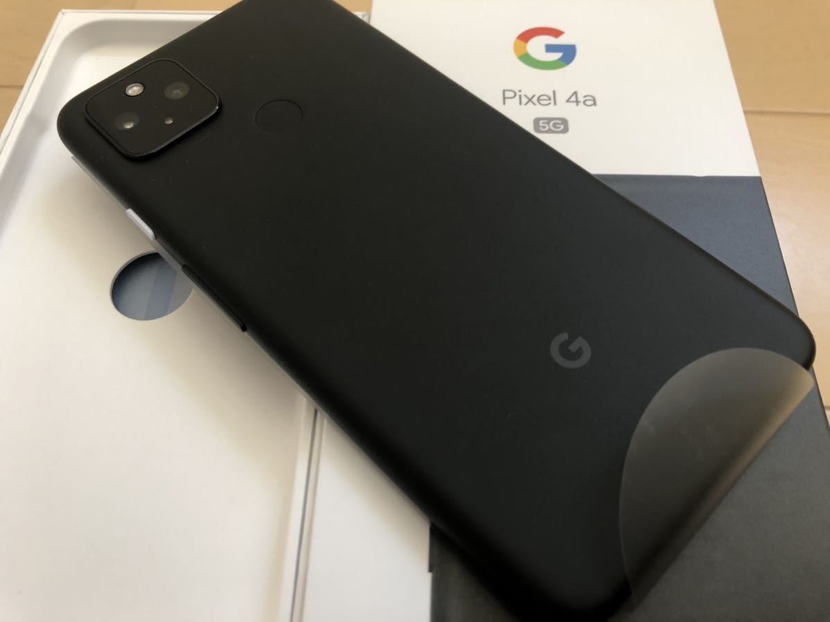 Google Pixel4a 5G 128GB 未通電 SIMロック解除済み ネットワーク判定○_1