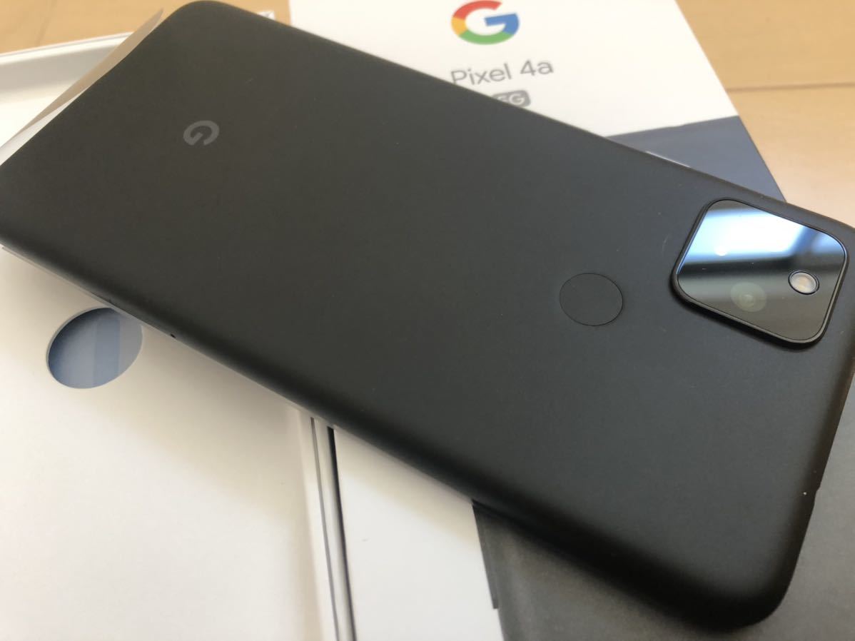 Google Pixel4a 5G 128GB 未通電 SIMロック解除済み ネットワーク判定○_2