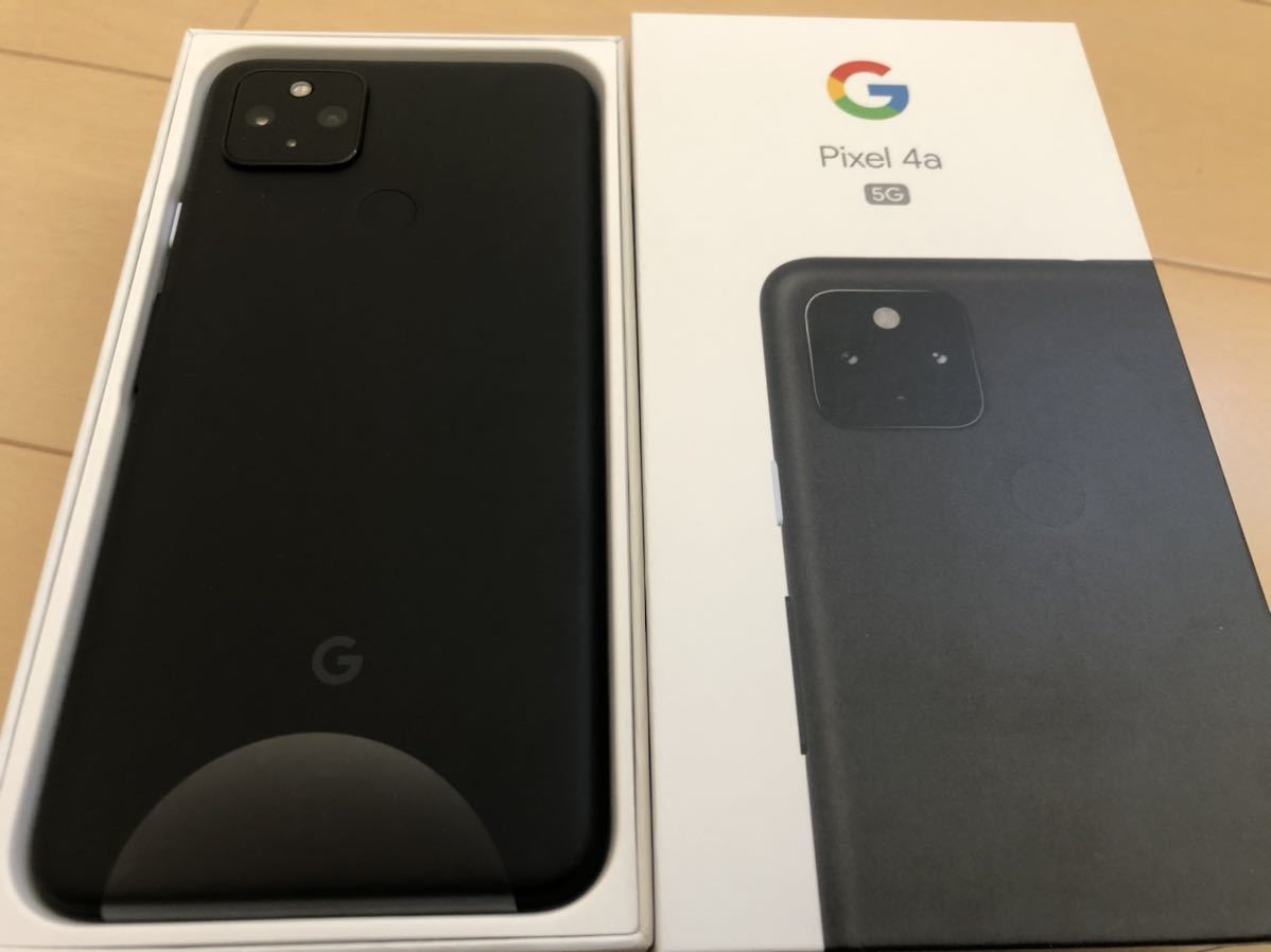 Google Pixel4a 5G 128GB 未通電 SIMロック解除済み ネットワーク判定○_3