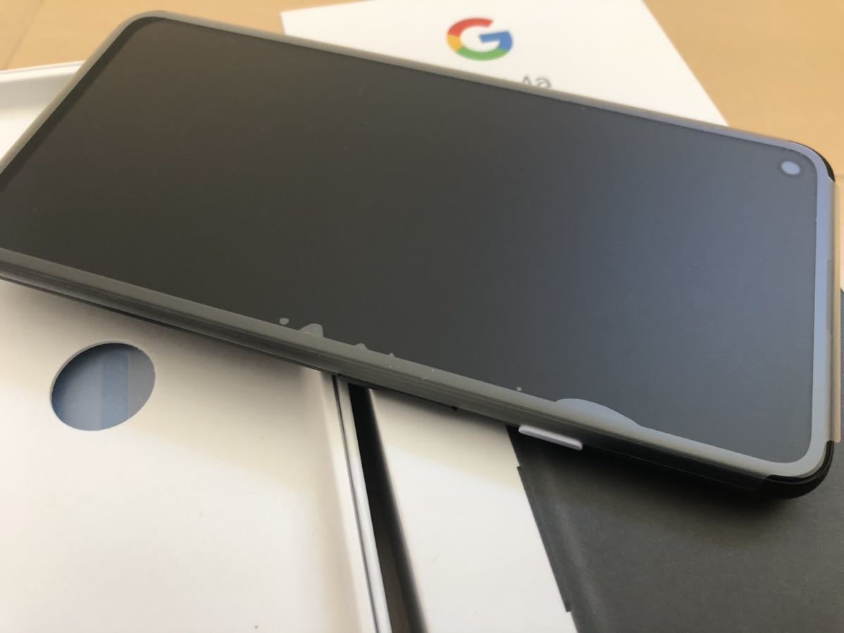 Google Pixel4a 5G 128GB 未通電 SIMロック解除済み ネットワーク判定○_5