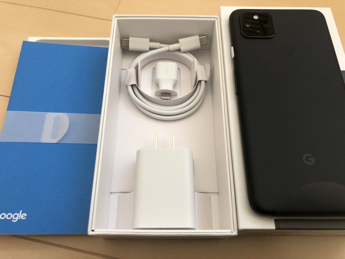 Google Pixel4a 5G 128GB 未通電 SIMロック解除済み ネットワーク判定○_6