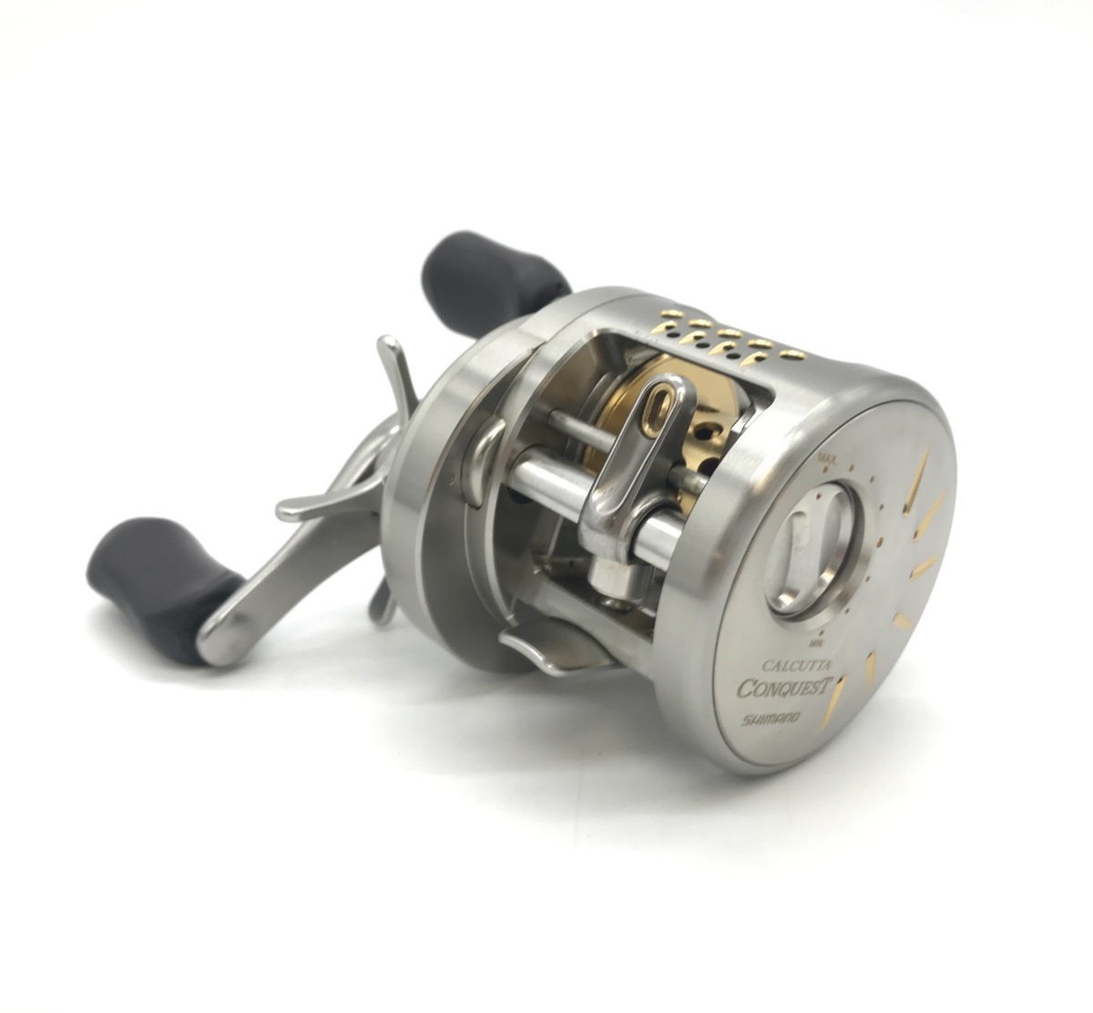 全国無料，お買い得 SHIMANO/シマノ 03 カルカッタコンクエスト 200DC RH460 右巻き/ライトハンドル ベイトモデル 2003年式 ややシャリ有 良品 62-1206-y6(シマノ)｜売買されたオークション情報、yahooの商品情報をアーカイ シマノ