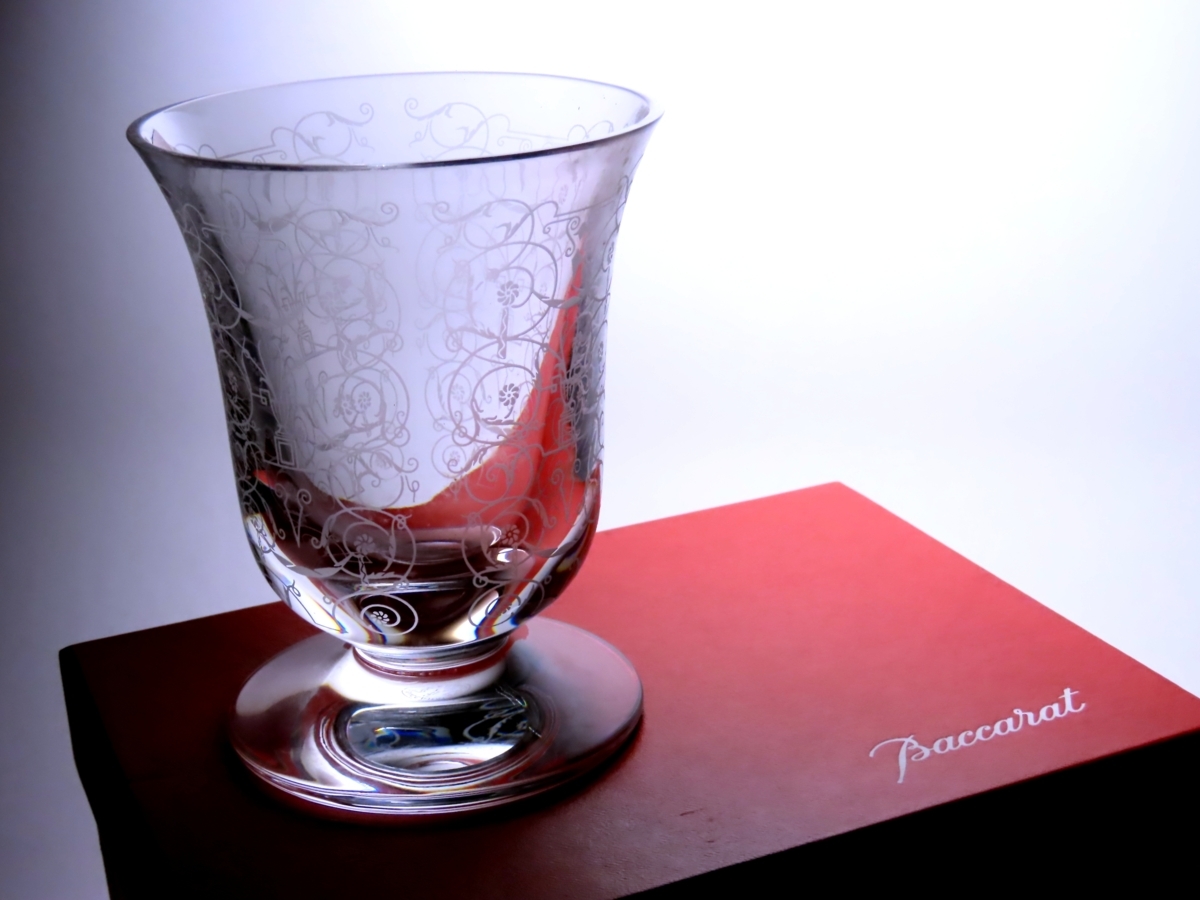 バカラ ミケランジェロ 大型サイズ 花瓶 フラワーベース Baccarat