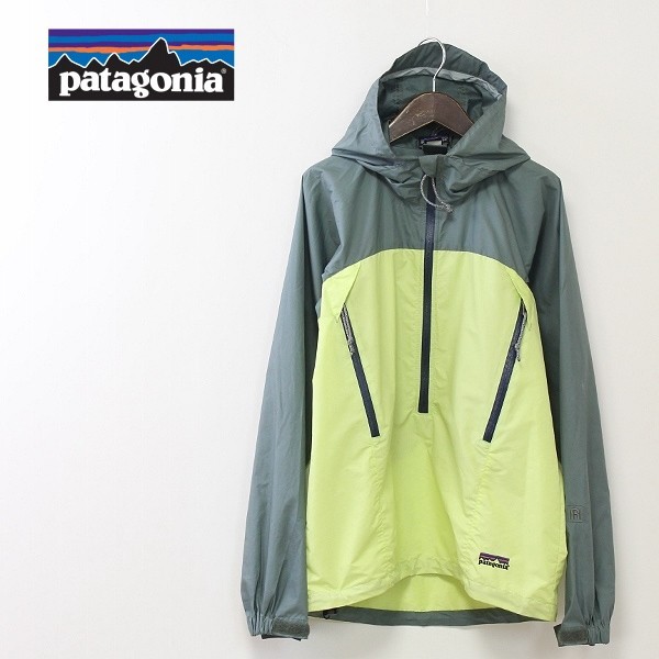  patagonia/パタゴニア 83651 エッセンシェル プルオーバー アノラック ジャケット パーカ グリーン系 XS(XSサイズ以下)｜売買されたオークション情報、yahooの商品情報をアーカイブ公開 - オークフ 男性用