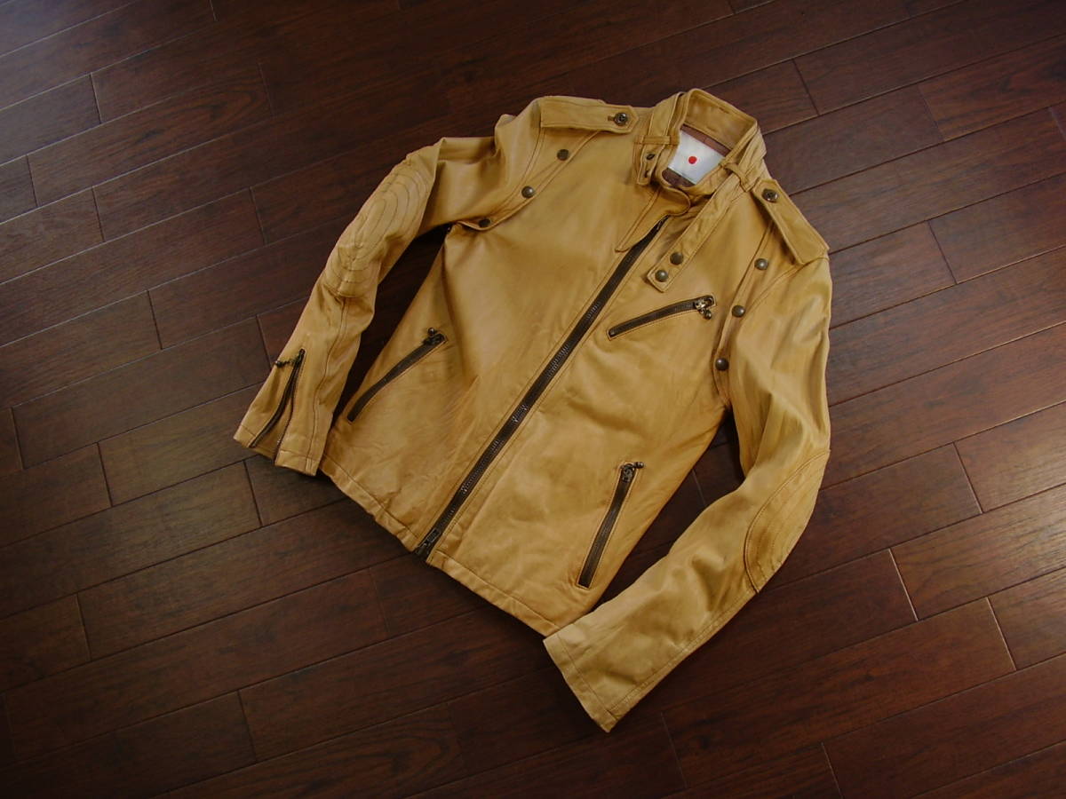 43□marka マーカ 羊革 レザージャケット size 2 LEATHER ⁄ marka 
