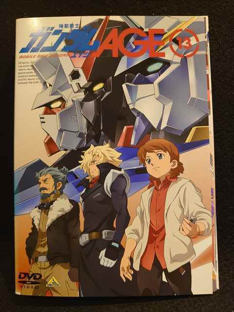 xs471 レンタル版◇DVD 機動戦士ガンダムAGE 全13巻 ※ケース無
