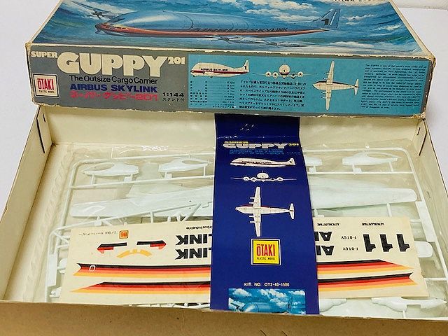 1⁄144 オオタキ : スーパーグッピー 未組立品 開封 #1 SKYLINK AIRBUS