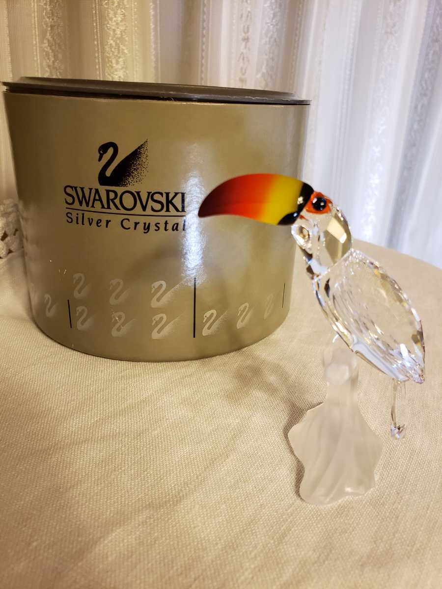 オオハシ スワロフスキー 置物 SWAROVSKI 鳥 Swarovski スワロフスキー