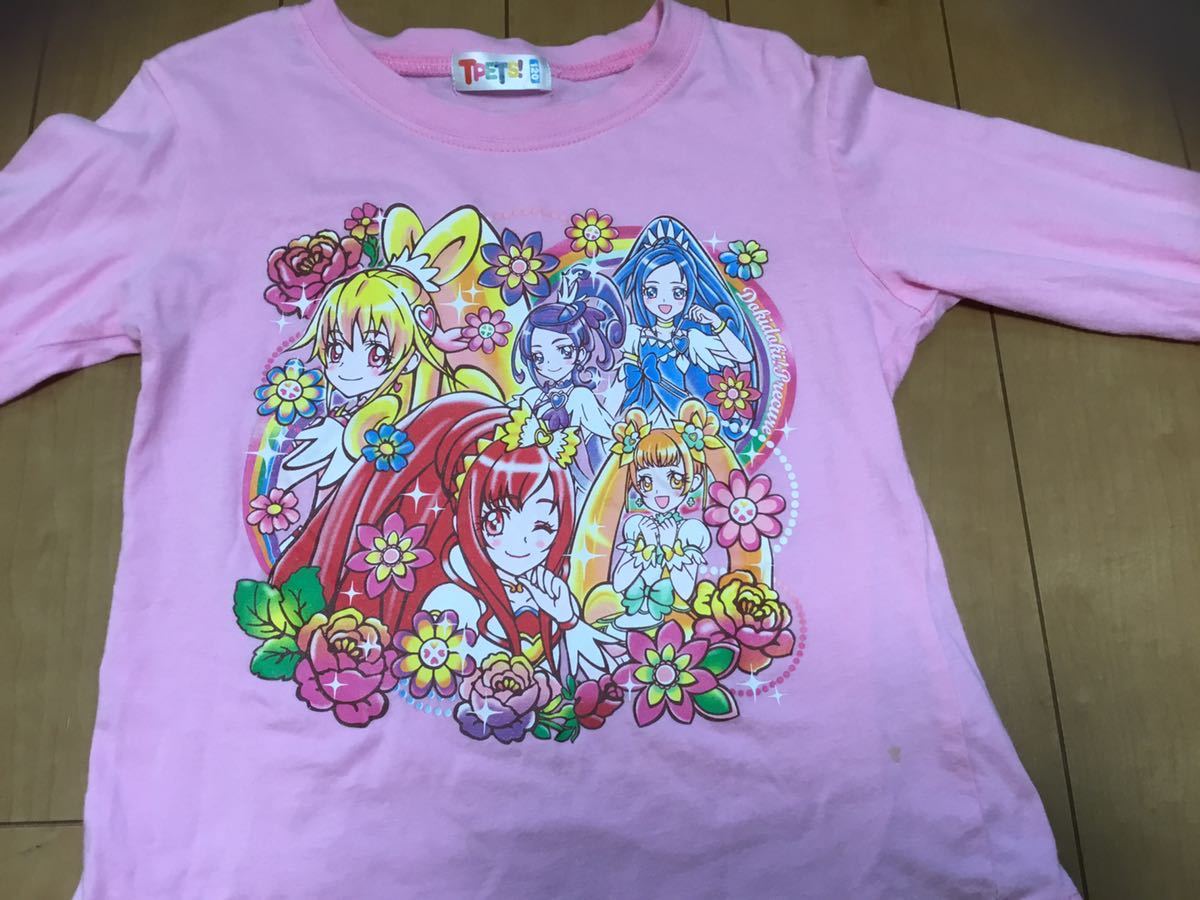 ドキドキ プリキュア☆ 長袖 Tシャツ 120 (120（115～124cm）)｜売買 