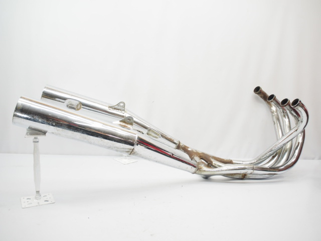CBX400F純正マフラー希少な当時物NC07_MA6フルエキ_サイレンサー_
