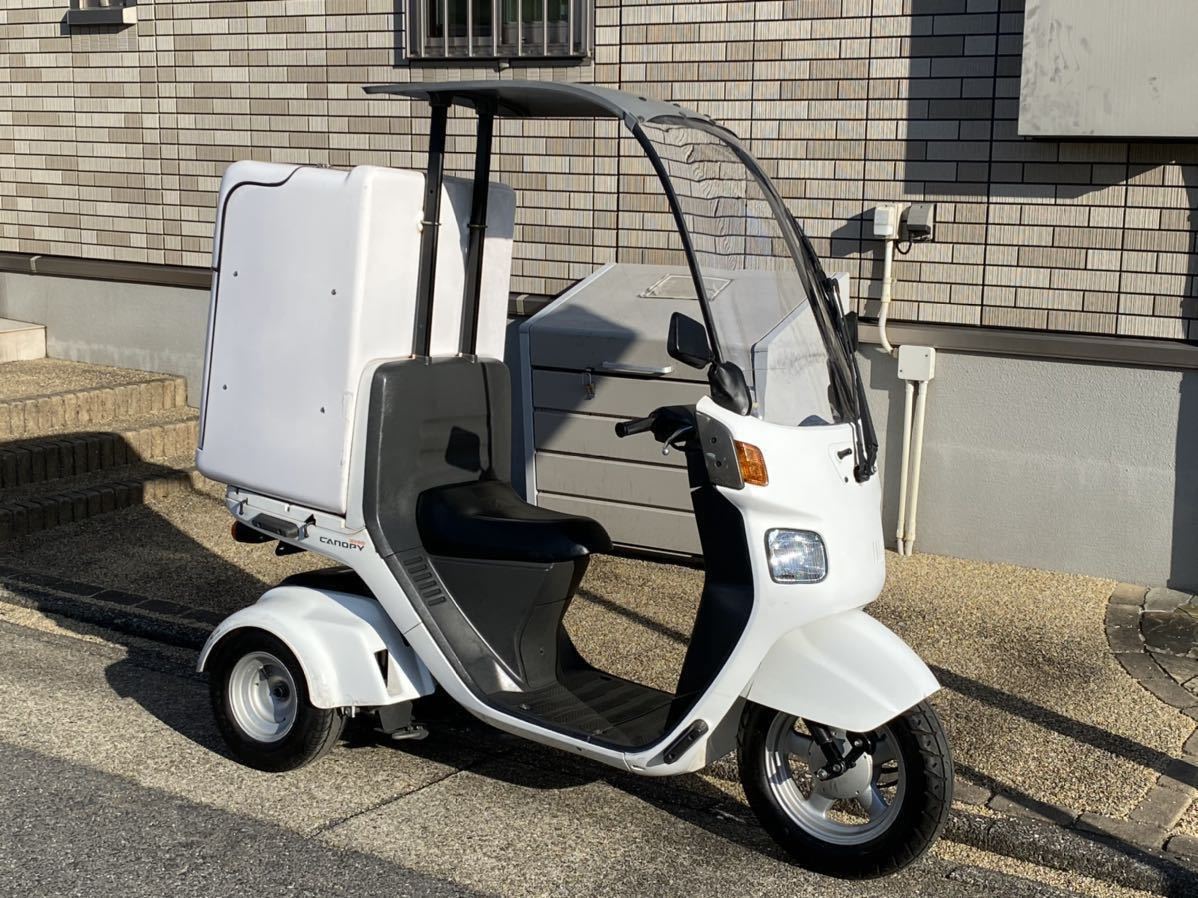 ジャイロキャノピー　TA03 ボックス付き 4スト Fi デリバリー　三輪車　出前　Uber 屋根付き　GYRO CANOPY TA03 ホンダ ジャイロキャノピー ☆ジャイロキャノピー4ストFi ＴＡ０３－１３０ ＴＡ０３-１３０