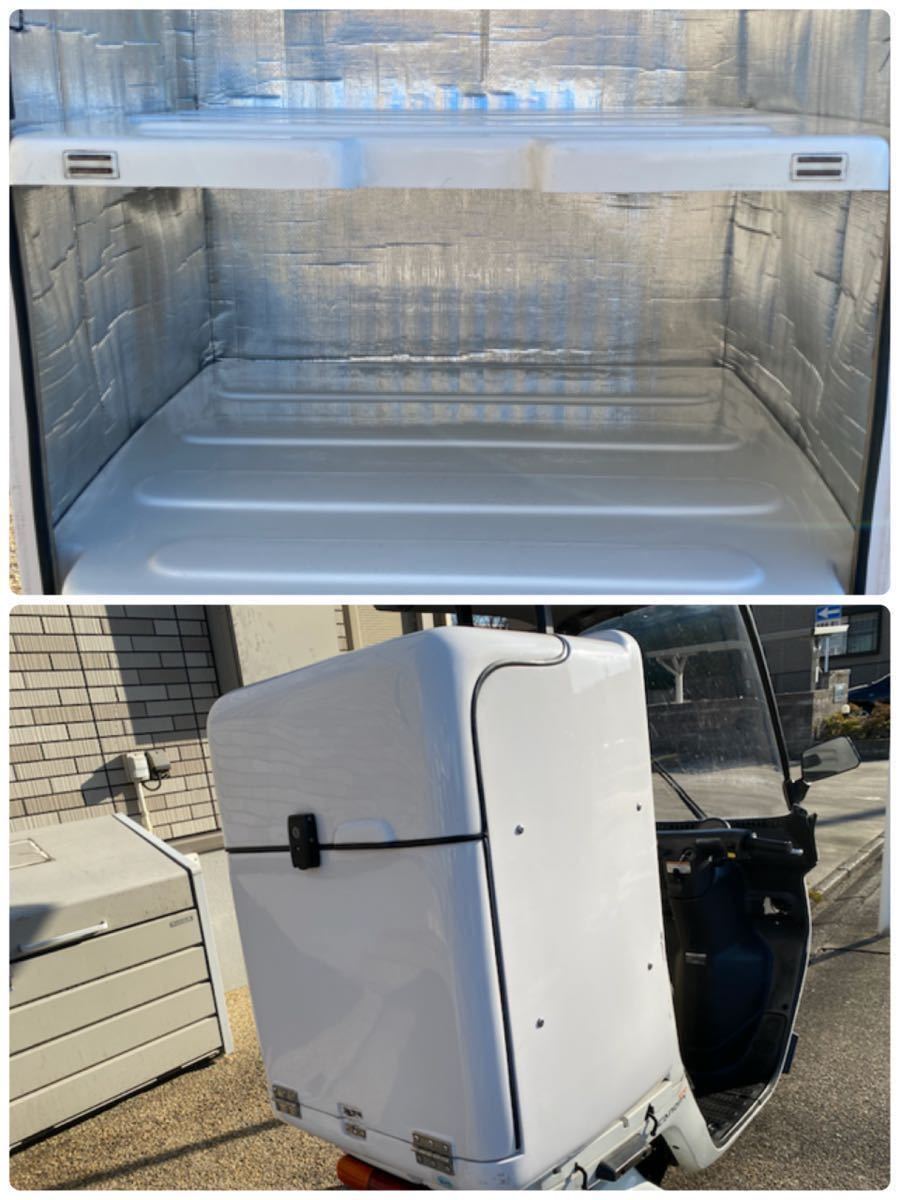 ジャイロキャノピー　TA03 ボックス付き 4スト Fi デリバリー　三輪車　出前　Uber 屋根付き　GYRO CANOPY TA03 ホンダ ジャイロキャノピー ☆ジャイロキャノピー4ストFi ＴＡ０３－１３０ ＴＡ０３-１３０