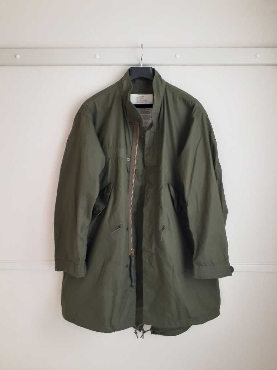 希少 デッドストック XS フルセット U.S.ARMY M-65 フィッシュ