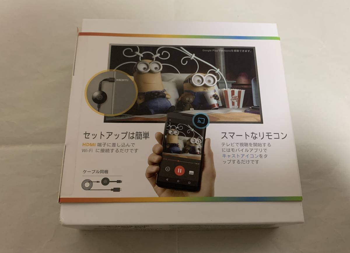 【新品未開封】 Google Chromecast グーグル クロームキャスト 1円スタート_3