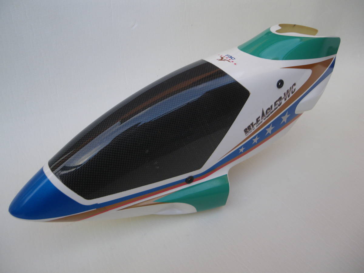 美品】HIROBO カーボンキャノピー Yahoo ヒロボー製 EAGLE テール