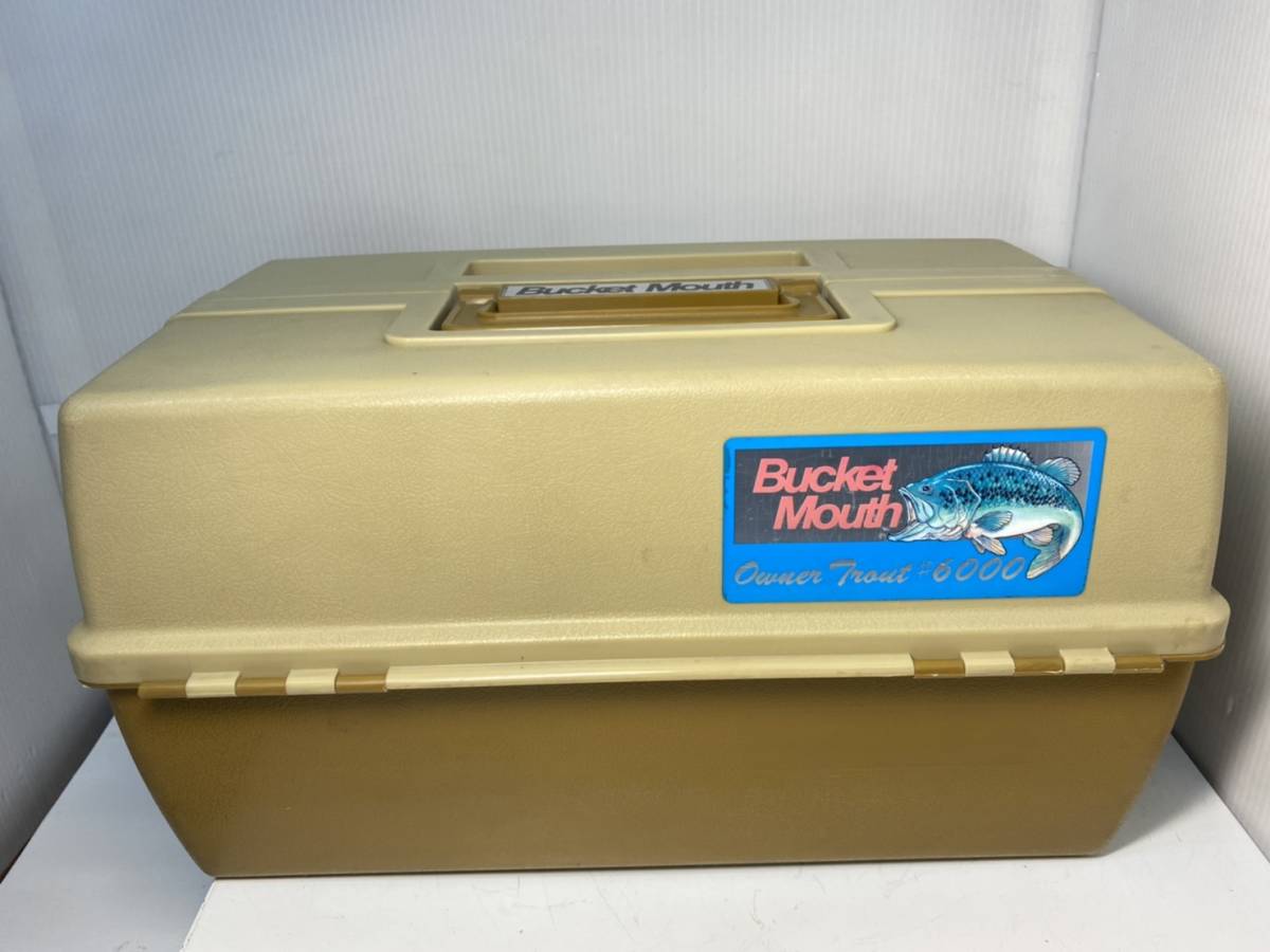 【新作，お買い得】 R38475 MEIHO タックルボックス 6000 BUCKET MOUTH バケットマウス(タックルボックス)｜売買されたオークション情報、yahooの商品情報をアーカイブ公開 - オークファン タックルボックス