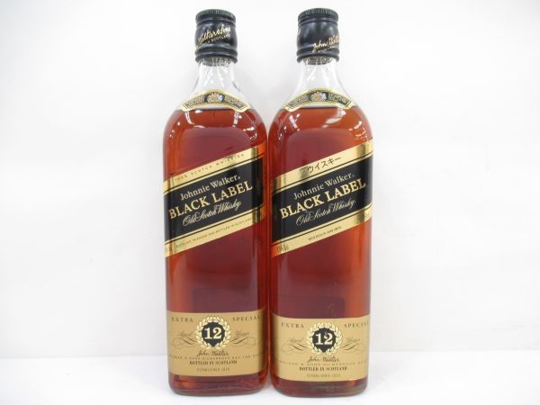 1円スタート 古酒 ジョニーウォーカー 一円スタートジョニーウォーカー 同 ジョニウォーカー 古酒 1円～スタート 8本セット Johnny walker ジョニーウォーカー ブラックラベル 12年 スコッチ 黒キャップ 750ml 未開栓 A46367sG-L