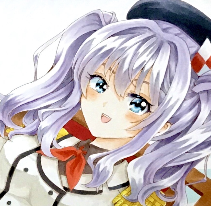 同人手描きイラスト 艦隊これくしょん 艦これ 鹿島 大色紙 手描きイラスト 売買されたオークション情報 Yahooの商品情報をアーカイブ公開 オークファン Aucfan Com